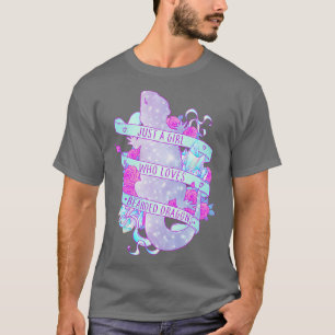 Just a Girl Who Loves Bearded Dragons T-Shirt