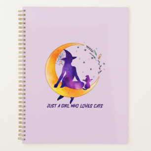 Just A Girl Who Loves Cat Planner