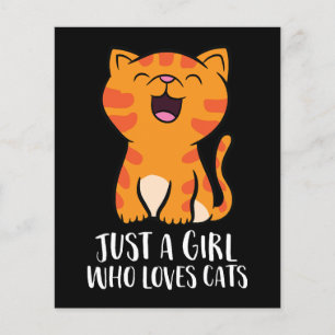 Just a Girl Who Loves Cats Pullover