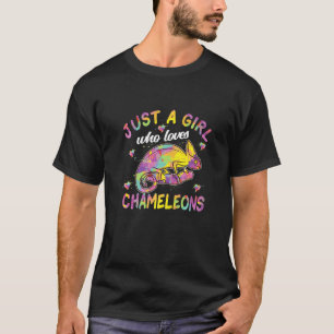Just A Girl Who Loves Chameleons T-Shirt