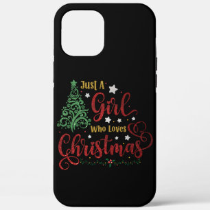 Just A Girl Who Loves Christmas iPhone 12 Pro Max Case