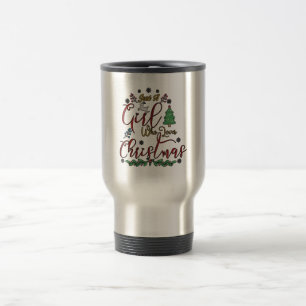 Just A Girl Who Loves Christmas Travel Mug