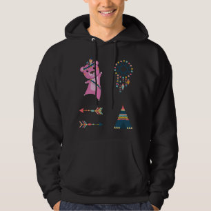Just A Girl Who Loves Cows Cute Cow Animal Farm Hoodie