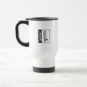 just a girl who loves cricket travel mug