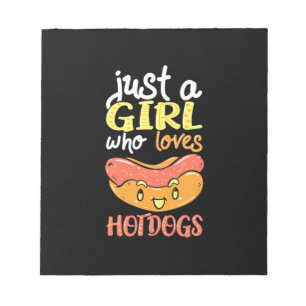 Just A Girl Who Loves Dachshund Dog Notepad