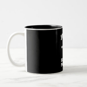 Just A Girl Who Loves Eclectus Parrot Two-Tone Coffee Mug