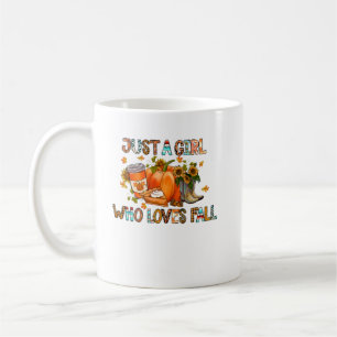 Just A Girl Who Loves Fall Coffee Mug