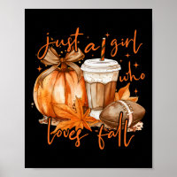 Just A Girl Who Loves Fall Coquette Pumpkin Season