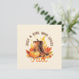 Just A Girl Who Loves Fall – Cozy Autumn Vibes