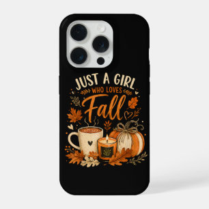 Just A Girl Who Loves Fall iPhone 15 Pro Case