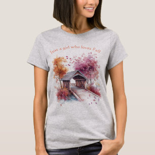 Just a girl who loves fall T-Shirt