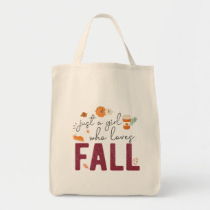Just a Girl who Loves Fall Tote Bag