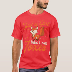 Just A Girl Who Loves FoesFo Lover Zookeeper T-Shirt