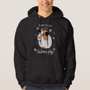 Just A Girl Who Loves Guinea Pigs Animal Clothes C Hoodie