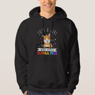 Just A Girl Who Loves Guinea Pigs Wheek Hoodie