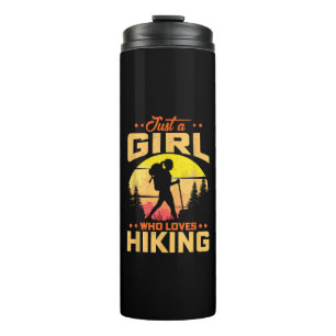 Just a Girl Who Loves Hiking Thermal Tumbler