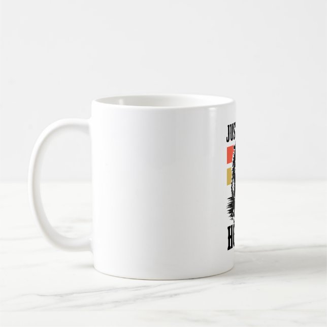 Just a Girl Who Loves Horses (3) Coffee Mug (Left)