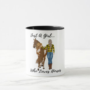 Just A Girl Who Loves Horses Mug