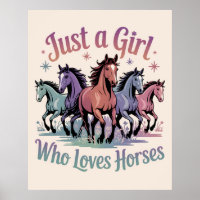 Just a girl who loves horses