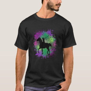 Just A Girl Who Loves Horses Treehugger Animal Pet T-Shirt