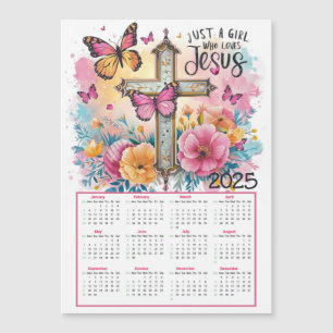 Just a girl who loves Jesus 2025 Calendar 