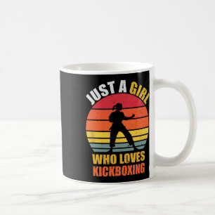 Just A Girl Who Loves Kickboxing Gifts For Women G Coffee Mug