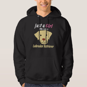 Just A Girl Who Loves Labrador Retriever Hoodie