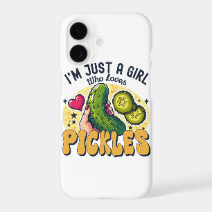 Just A Girl Who Loves Pickles - Funny Vegan