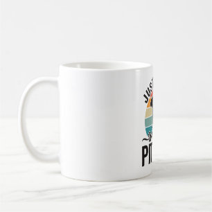 Just a Girl Who Loves Pitbull Vintage Dog Design_1 Coffee Mug