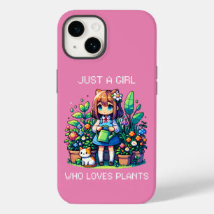 Just a Girl Who Loves Plants Case-Mate iPhone 14 Case