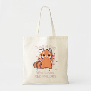 Just A Girl Who Loves Red Pandas    Tote Bag