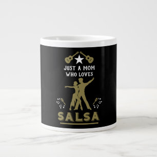 Just A Girl Who Loves Salsa Dance Large Coffee Mug