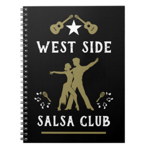 Just A Girl Who Loves Salsa Dance Notebook
