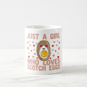 Just A Girl Who Loves Scotch Eggs Coffee Mug