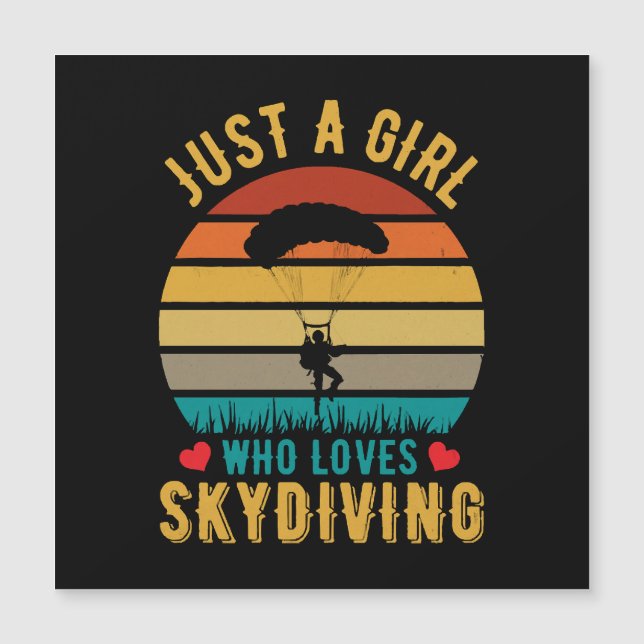 just a girl who loves skydiving (Front)