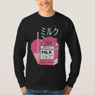 Just A Girl Who Loves strawberry milk  strawberry  T-Shirt