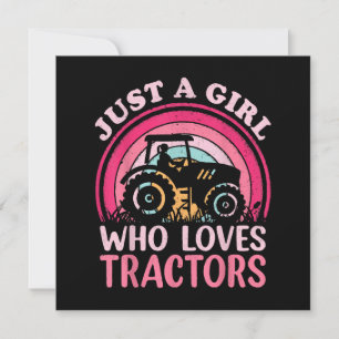 Just A Girl Who Loves Tractors