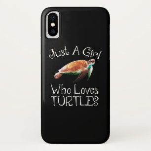Just A Girl Who Loves Turtles Case-Mate iPhone Case