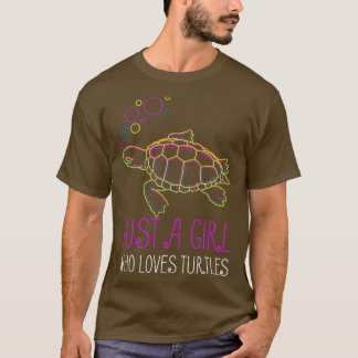 Just A Girl Who Loves Turtles T-Shirt