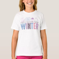 Just a Girl Who Loves Winter Cute Seasonal Design