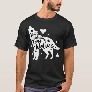 Just A Girl Who Loves Wolves Pullover 