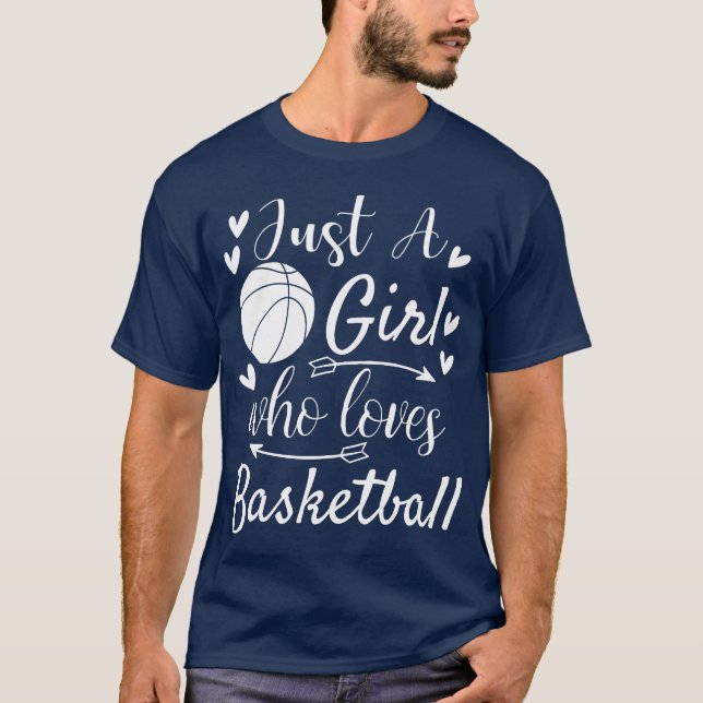 Just a Girl with Game funny retro T-Shirt (Front)