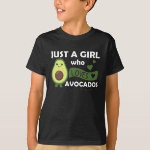 Just A Girl's Avocado Loves Sweet Avocado T-Shirt