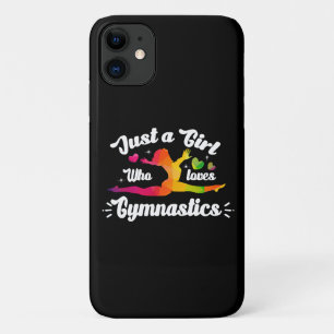 Just A Girls Who Loves Gymnastics iPhone 11 Case