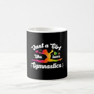 Just A Girls Who Loves Gymnastics Coffee Mug