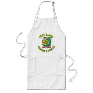 Just a guy who loves pickle long apron