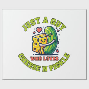 Just a guy who loves pickle wrapping paper