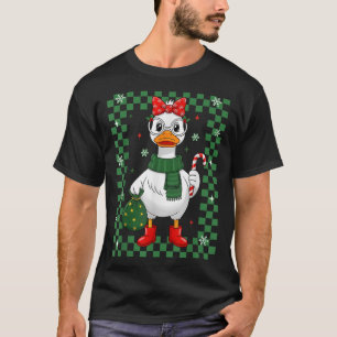 Just A Jolly Goose Christmas Silly Goose Funny Xma T-Shirt