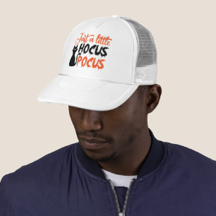 Just A Little Hocus Pocus Halloween Trucker Hat