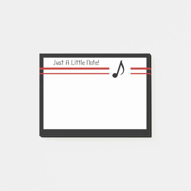 Just A Little Note (Front)